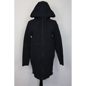 Lululemon Women's Black‎ Tunic Hoodie Full Zip Jacket Size S